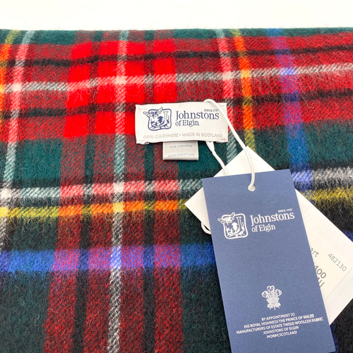 ジョンストンズ Johnstons カシミヤ Cashmereストール マフラー 大判