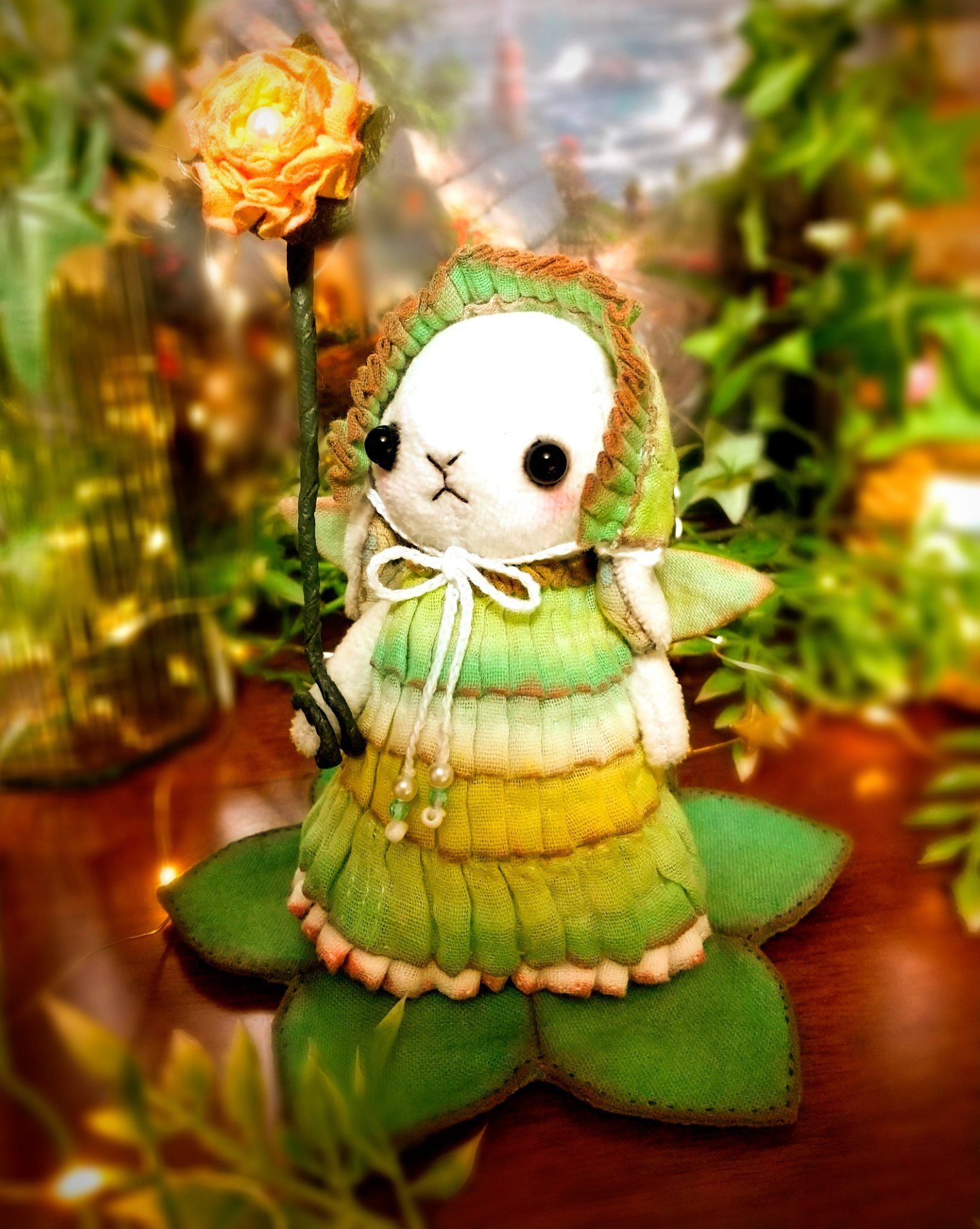 ✿ テディうさぎ * Gina * ハンドメイドBOX付き ✿