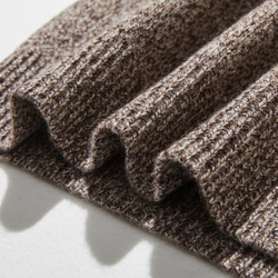 高品質羊毛V領背心，100%羊毛，淺棕色，260118-1 第9張的照片