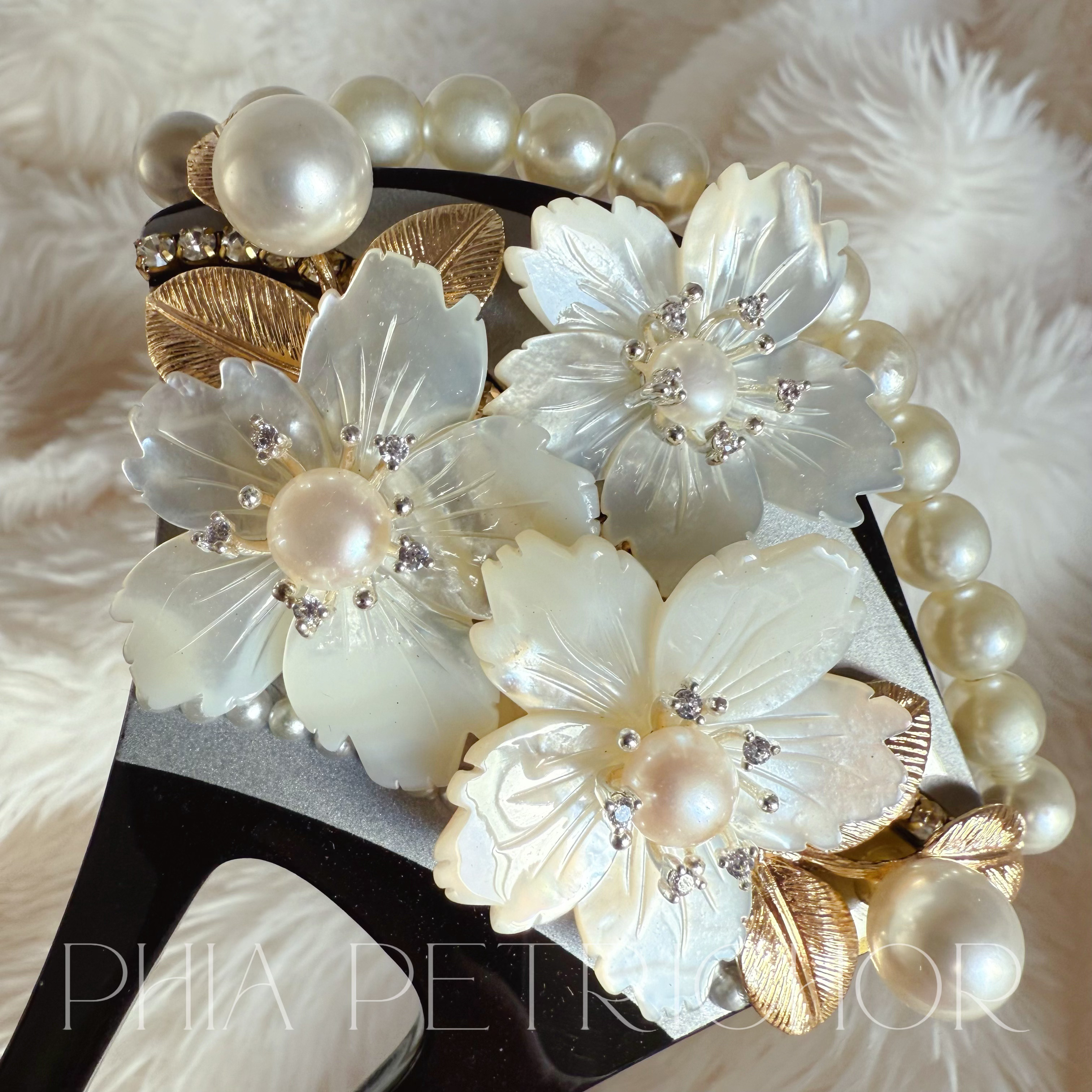 簪 和 K24GP 桜 かんざし バチ型 パール 簪 着物 髪飾り 留袖 着物 成人式 結婚式 卒業式