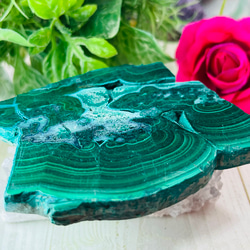 ゲーサイト内包 巨大カルサイト共生 レインボー アメジスト クラスター