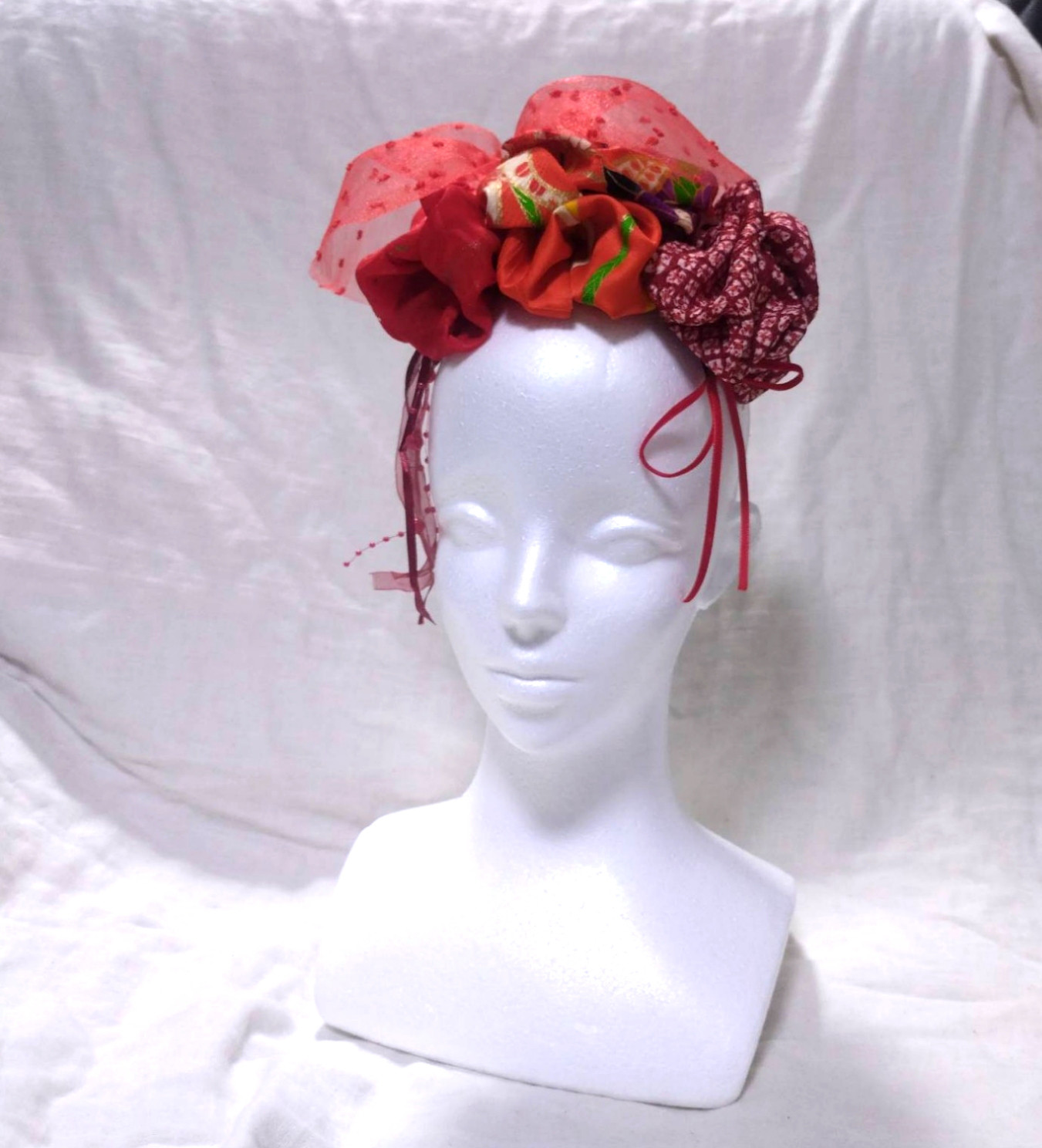 【109】★お値下げ中★七五三　髪飾り　ヘッドドレス　雛祭り　成人式　慶事