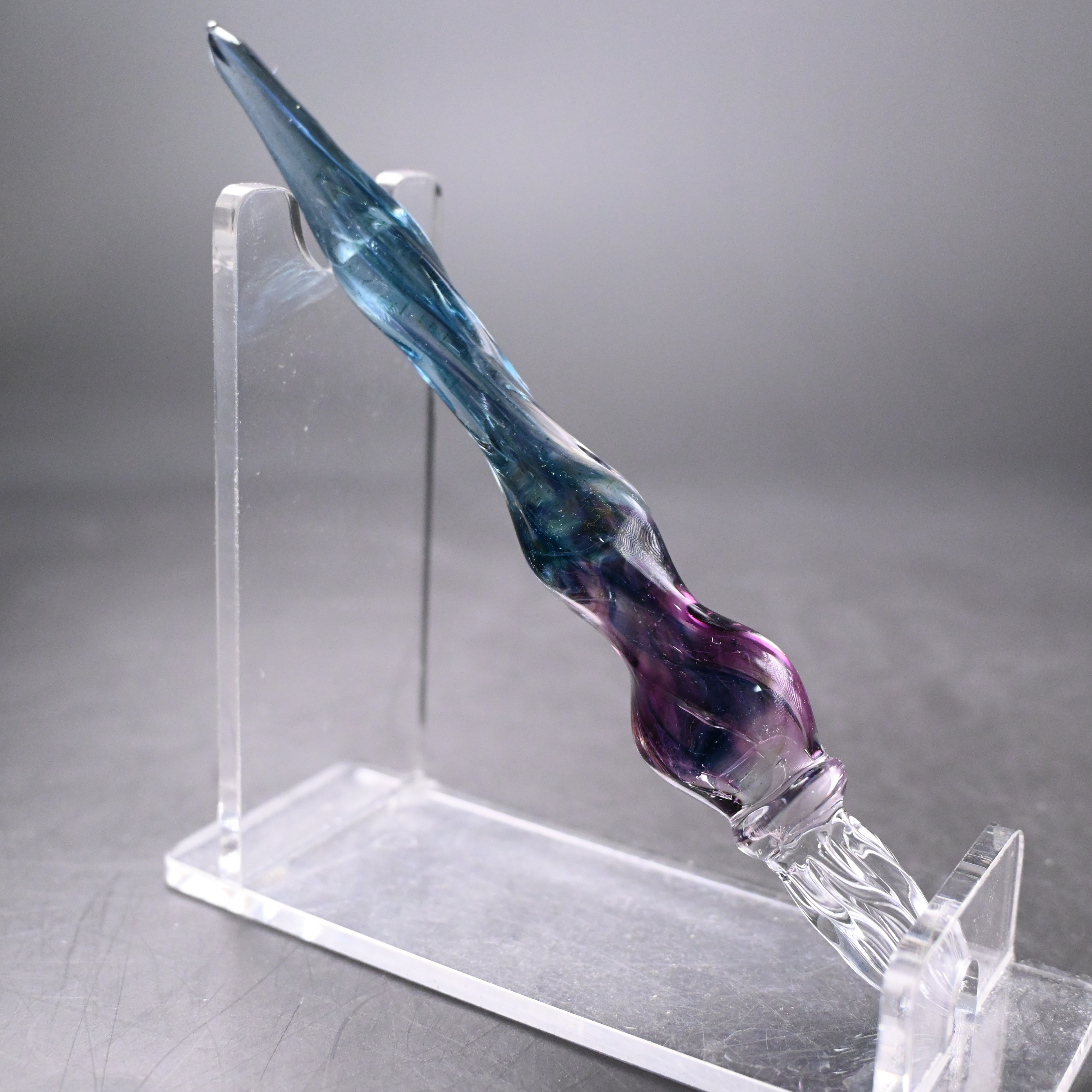 ガラスペンno39 紫と青