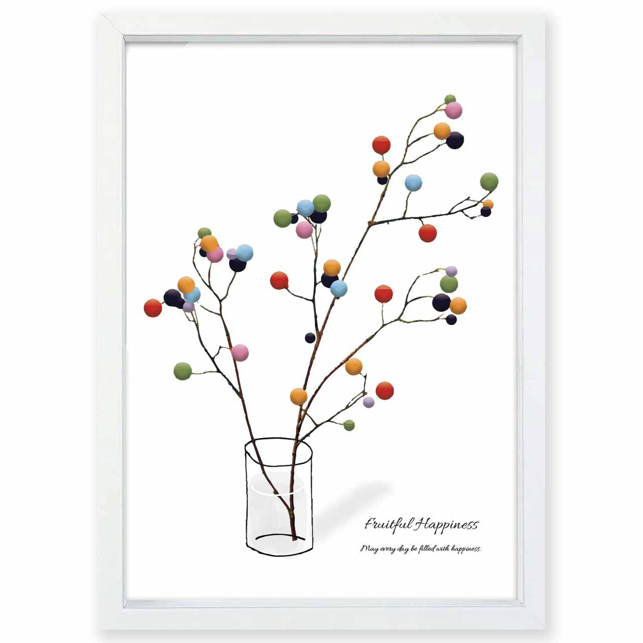 おしゃれな小枝　送料無料　あらゆるお部屋のポスター　イラスト　アートポスター　アート/sei検索新着順　3941