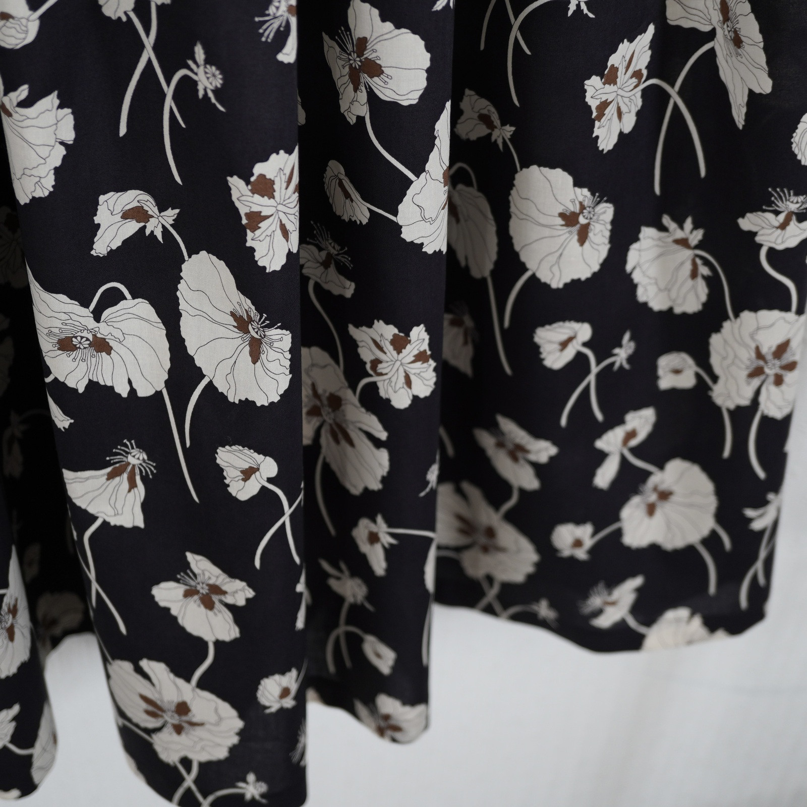 リバティ＊タックロングスカート