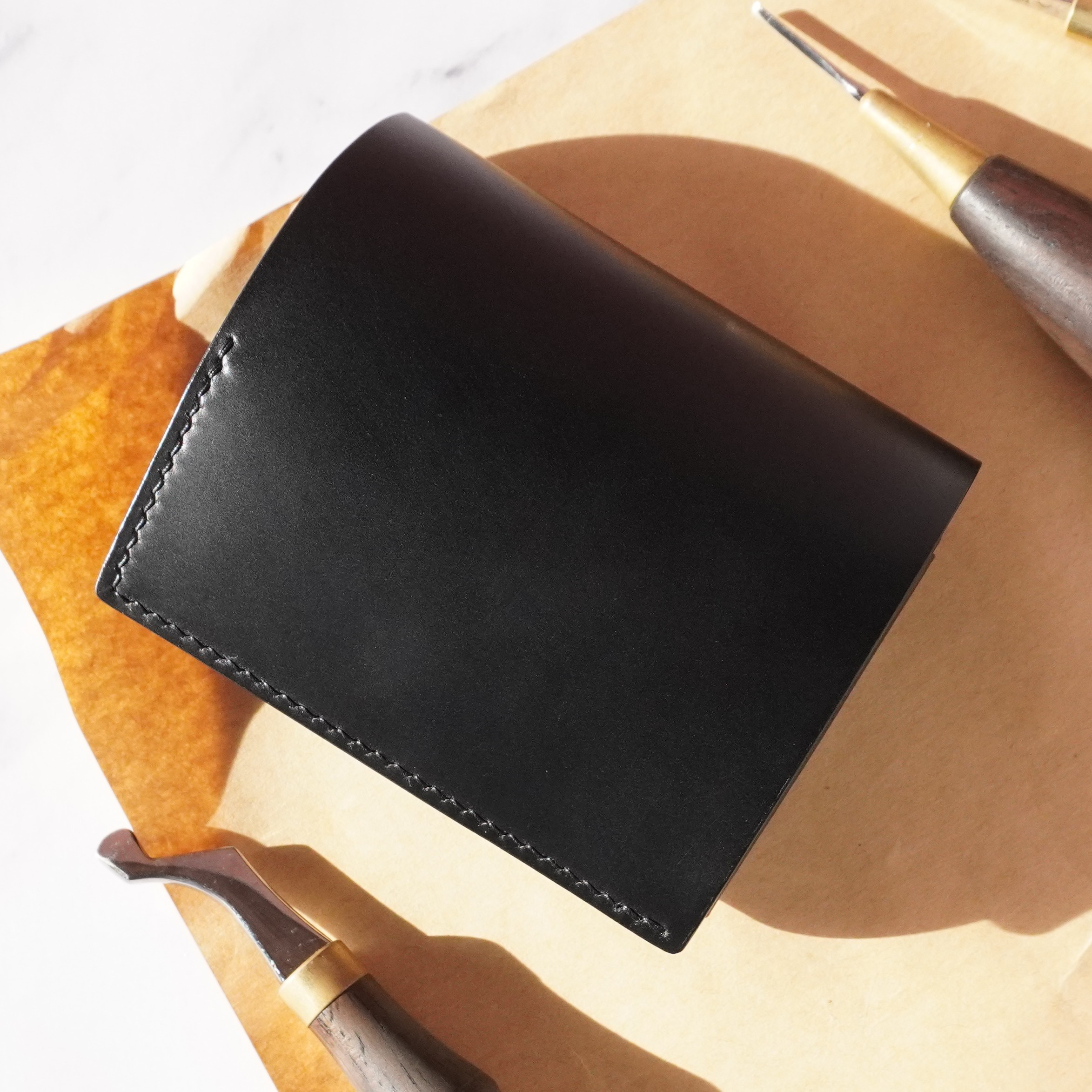 コンパクト財布タイプⅠ　コードバン