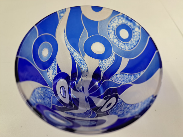 切子サンドブラストコラボグラス 4枚目の画像