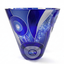 切子サンドブラストコラボグラス 1枚目の画像