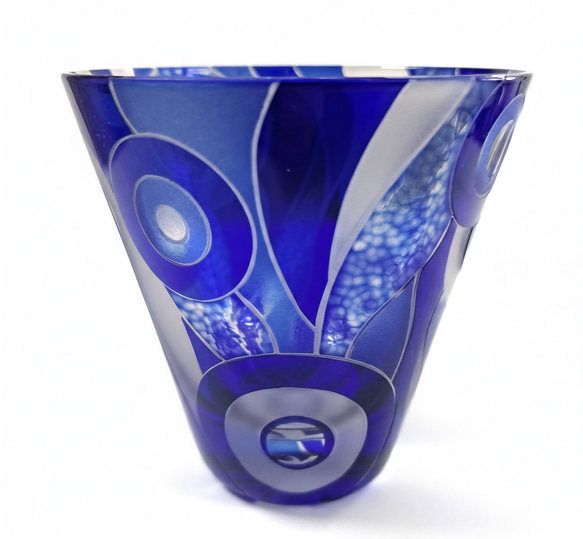 切子サンドブラストコラボグラス 1枚目の画像