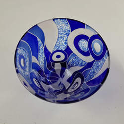 切子サンドブラストコラボグラス 3枚目の画像