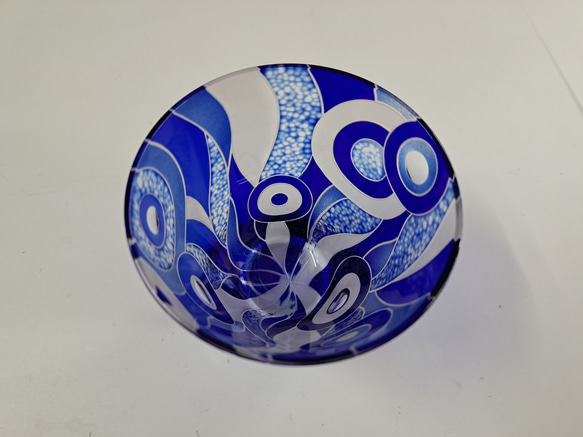 切子サンドブラストコラボグラス 3枚目の画像