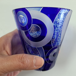 切子サンドブラストコラボグラス 5枚目の画像