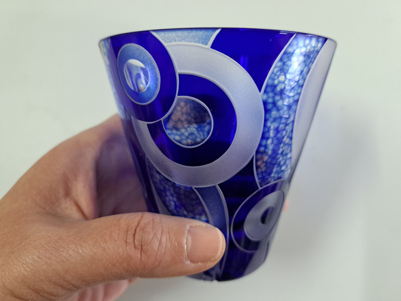 切子サンドブラストコラボグラス 5枚目の画像