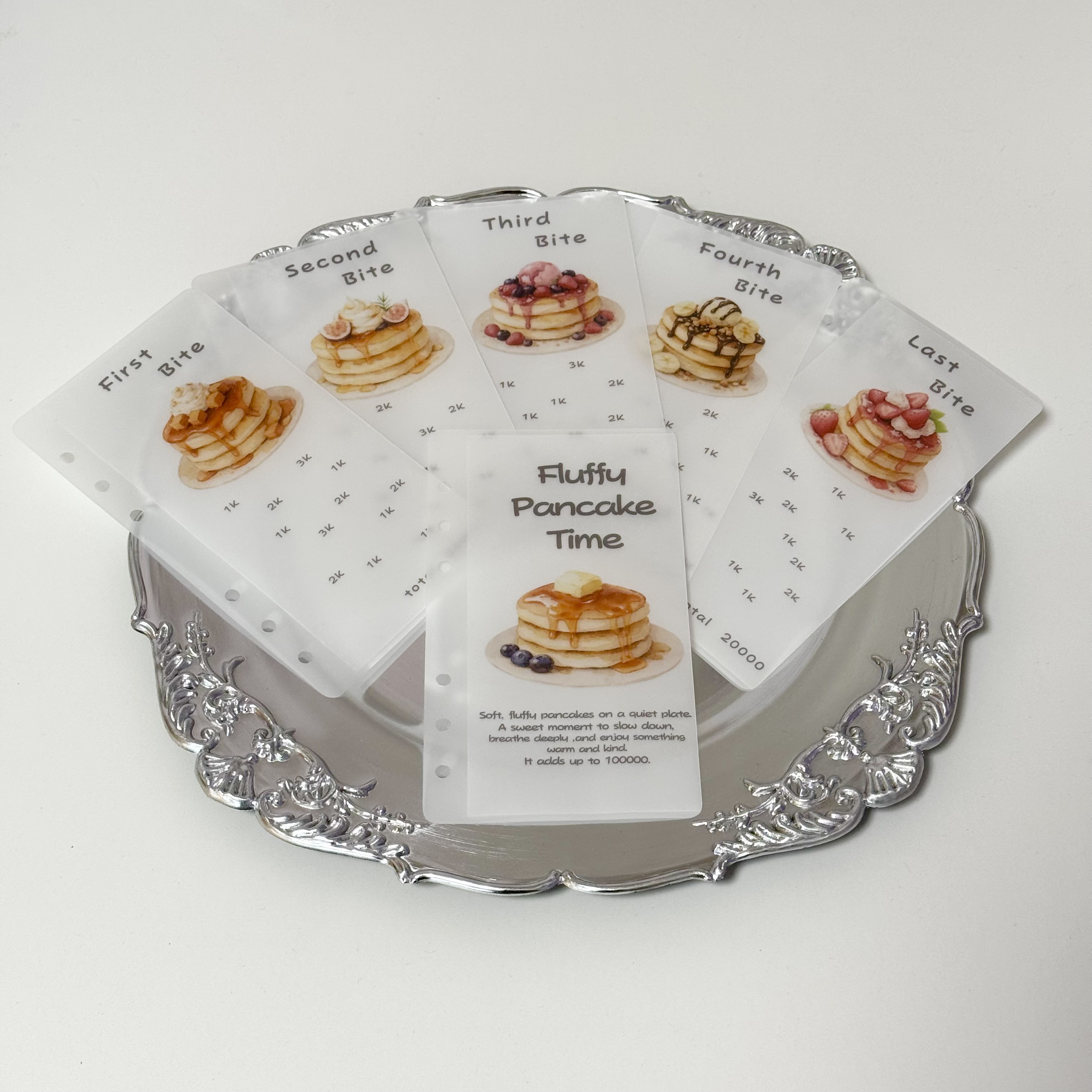 saving リフィル【Pancake】バインダー貯金 その他雑貨 fumi time