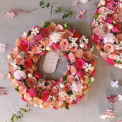 早割 ☆毎年飾れるクリスマスリース☆リボンあり☆クリスマスリース