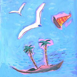 翡翠 PA-A4-024 パステル イラスト カワセミ 川蝉 鳥 イラスト