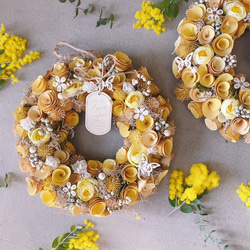 welcomeリース ワイヤークラフト ディップアート リース turtle