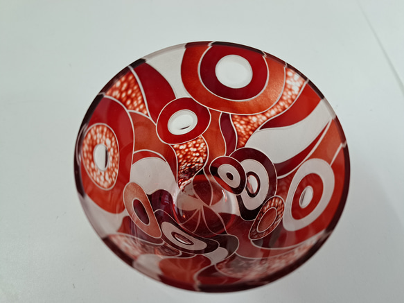 切子サンドブラストコラボグラス 5枚目の画像