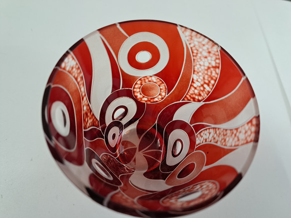 切子サンドブラストコラボグラス 3枚目の画像