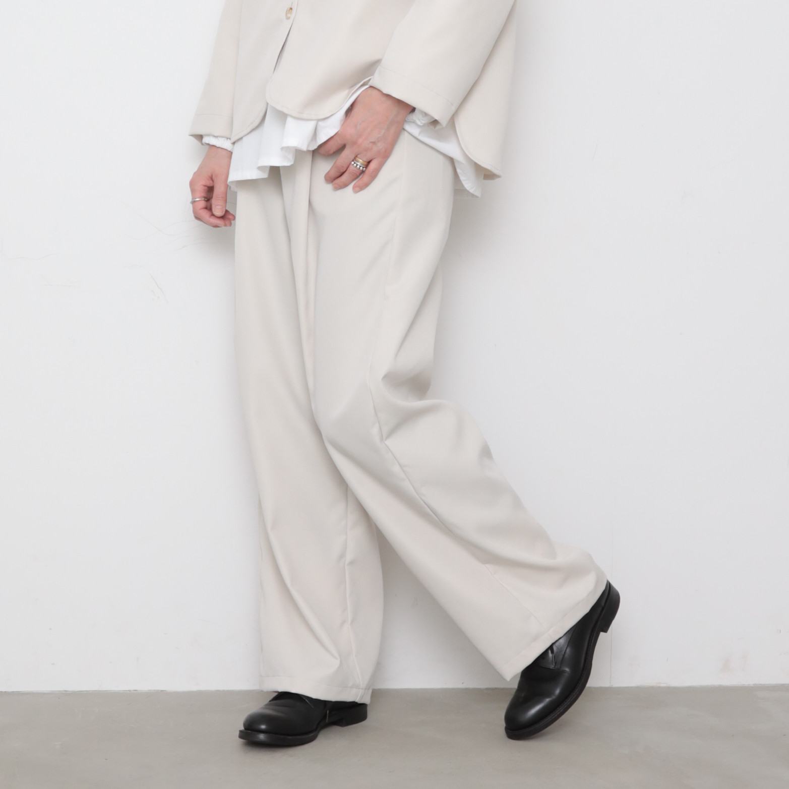 W.T.pants / ecru