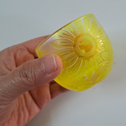 ひまわりぐい呑み 5枚目の画像