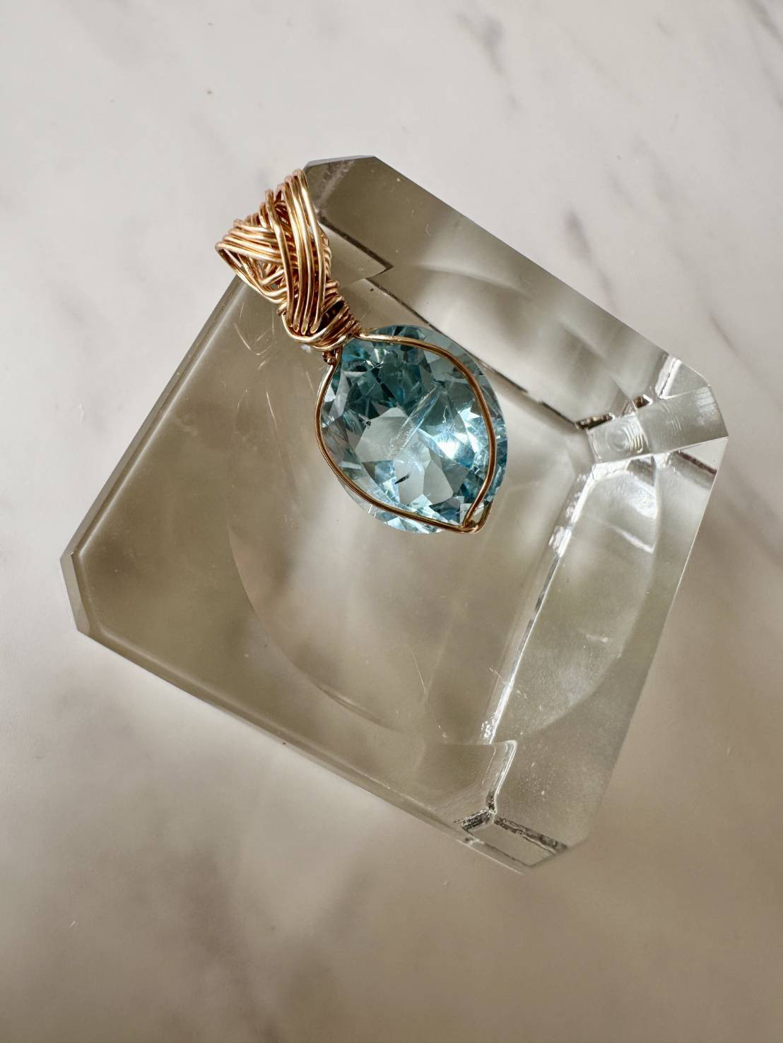 【Coco Angeシリーズ】ストレスや不安を和らげ リラックス効果と集中力向上 天然石エナジーペンダントトップ