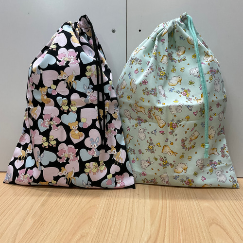 13種類から【片ひも 体操着袋】w30×35cm 女の子 小学校 幼稚園 保育園