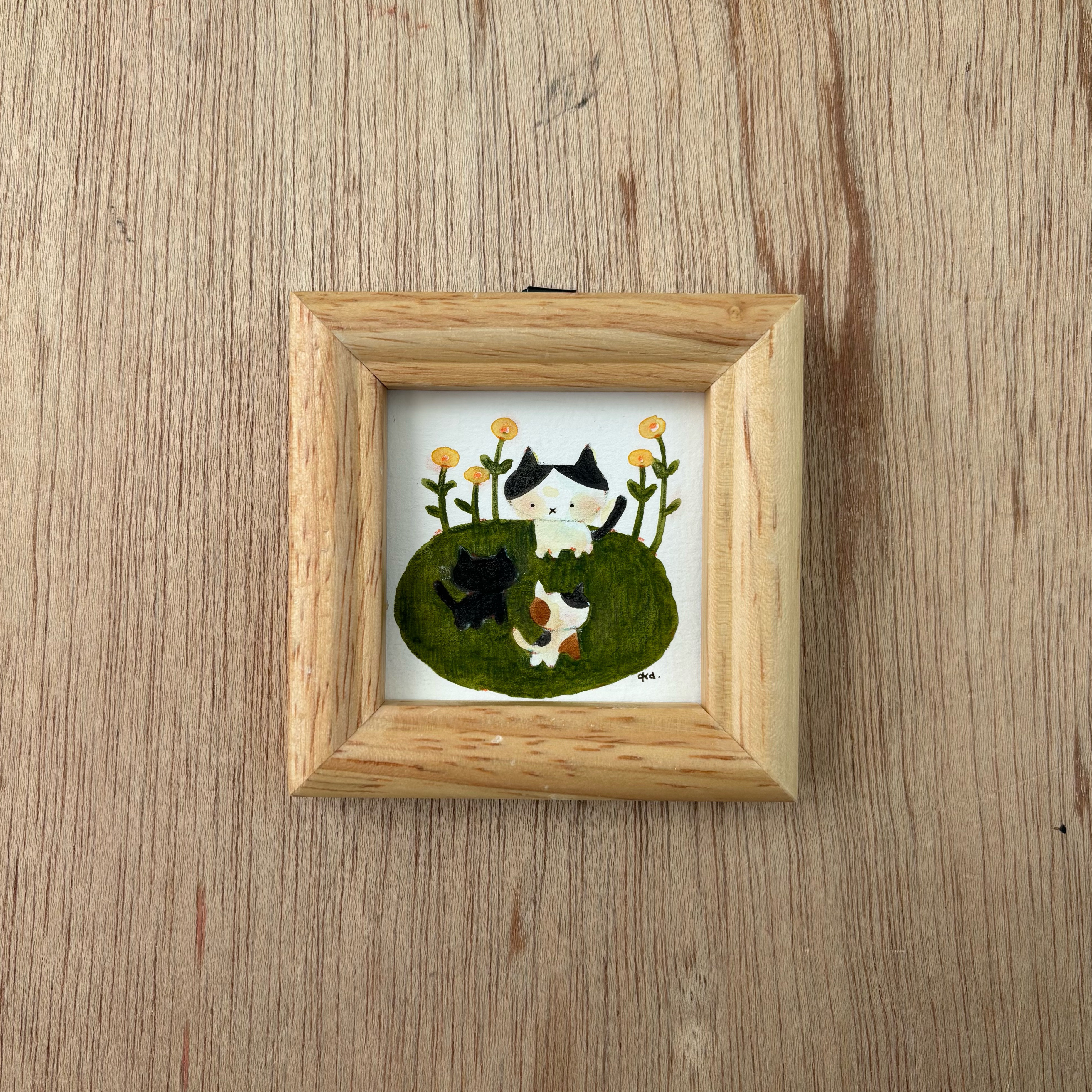 「フレンズ」ミニ額　原画