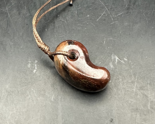 2026.1.23上古魂玉 新潟阿賀野産上質珪化木 ネックレス・ペンダント