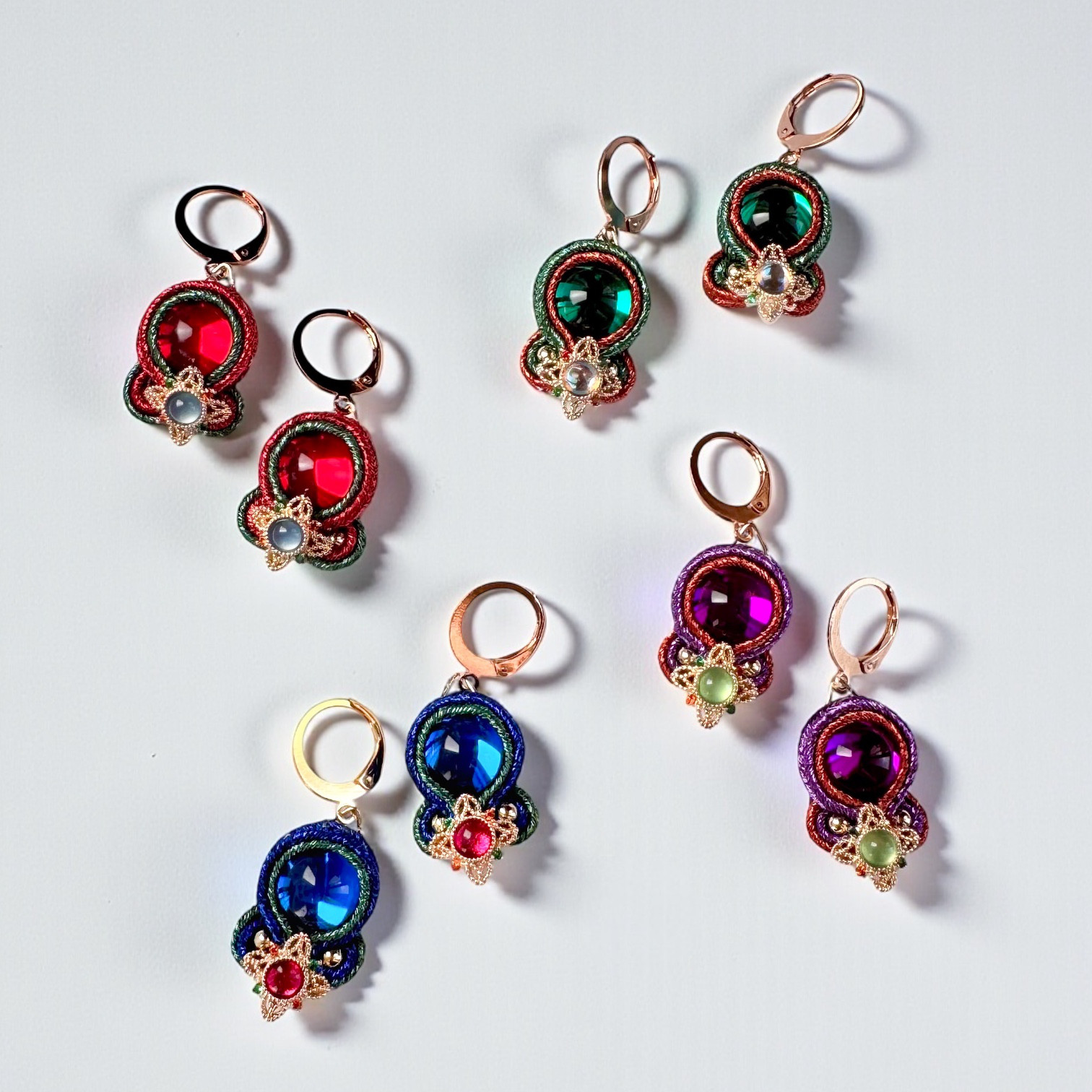 「小さな福」 ソウタシエ キラキラ カラフル お守り　和風　中華風