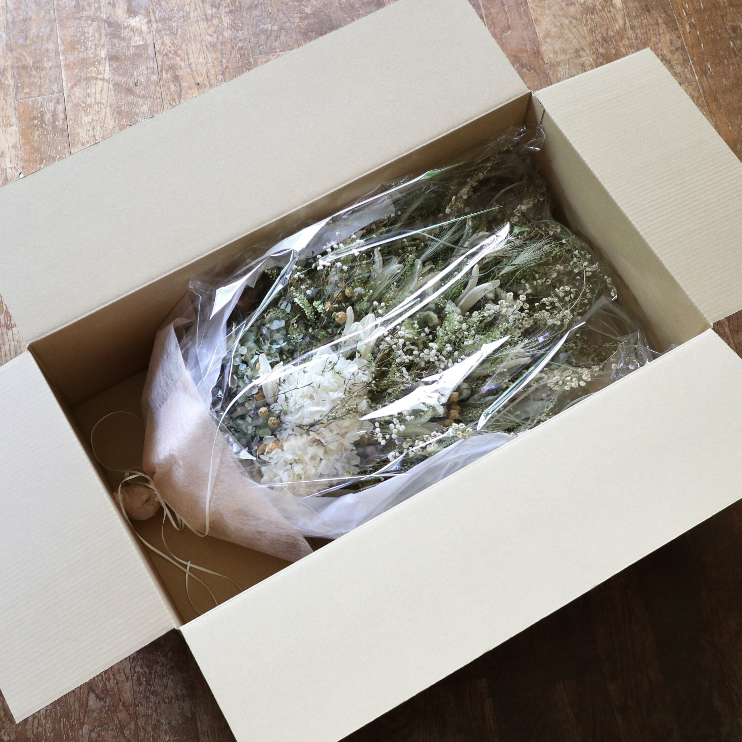 (75cm) ＊特大＊パンパスグラスとスモークツリーのふわふわのボリュームスワッグ/パープルホワイト/ドライフラワー/春