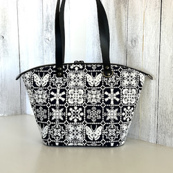 creema限定、ミナペルホネンのforest toleのファスナーマルシェトート