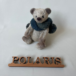 手のひらサイズのテディベア（オトナ色マルチ） ぬいぐるみ POLARIS