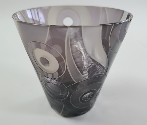 切子サンドブラストコラボグラス 1枚目の画像