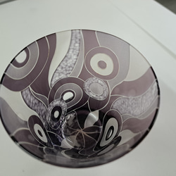 切子サンドブラストコラボグラス 4枚目の画像