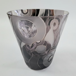 切子サンドブラストコラボグラス 2枚目の画像