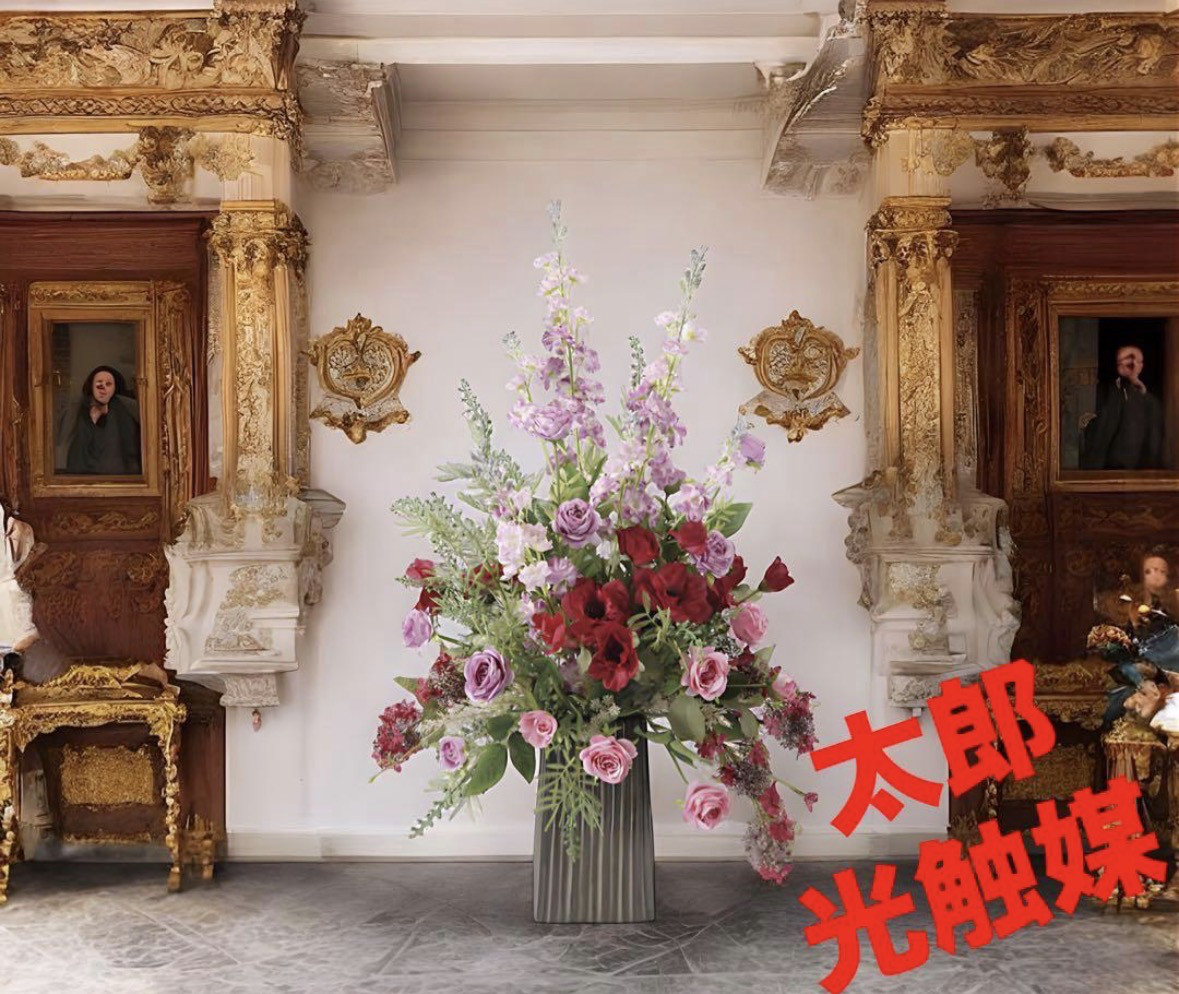 光触媒　人工観葉植物　ウォールグリーン　フェイクグリーン　パープルグレイス