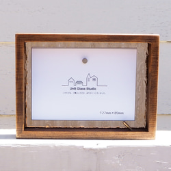 レトロなステンドグラスの春パネル 8枚目の画像