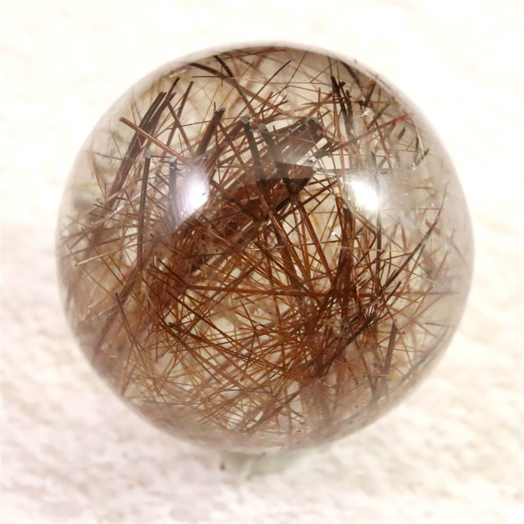 レッドブロンズルチルクォーツ　25mmスフィア 22.1g  #86722