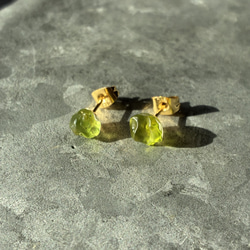 一点もの】 カイヤナイト 原石 14kgfピアス 鉱物 天然石 ハンドメイド