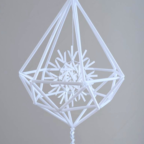 ヒンメリ472* 『静和』001 モビール ヒンメリshop***dangling 通販