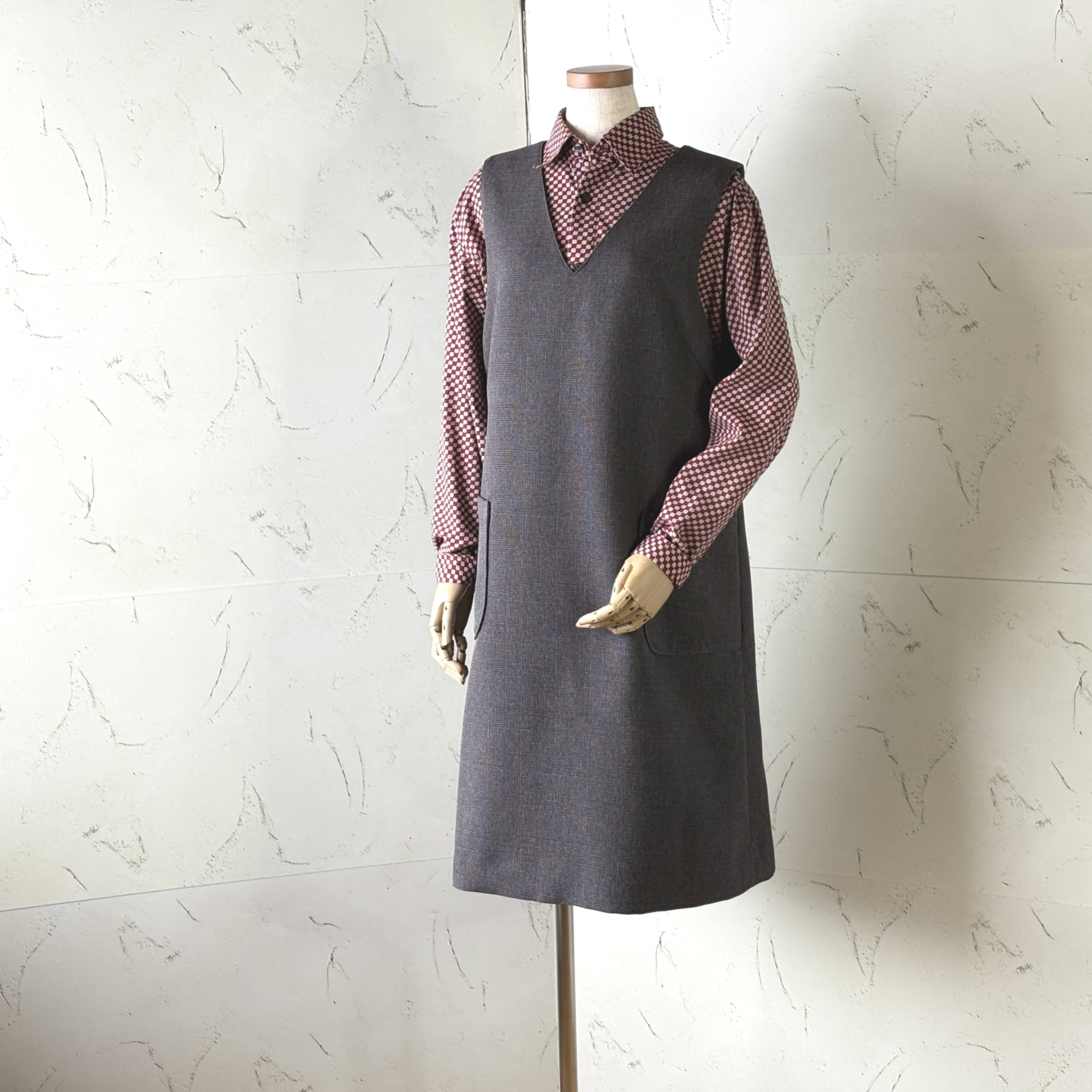 【未使用タグ付き】ANAYI グレンチェックジャンパースカート 36 未使用タグ付き】ANAYI グレンチェックジャンパースカート 36 - メルカリ