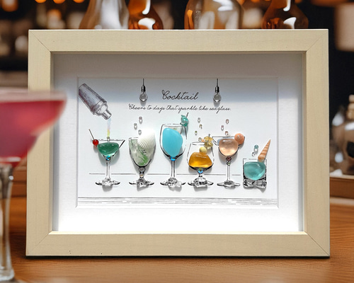 海の恵みのカクテル6 その他アート moon 通販 20357401｜Creema(クリーマ)