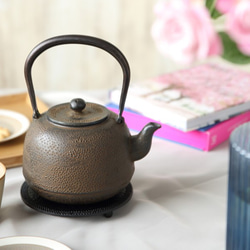 鉄瓶 丸南部大アラレ 1.5L 佐藤勝芳 南部鉄器 ポット・急須 水沢鋳物