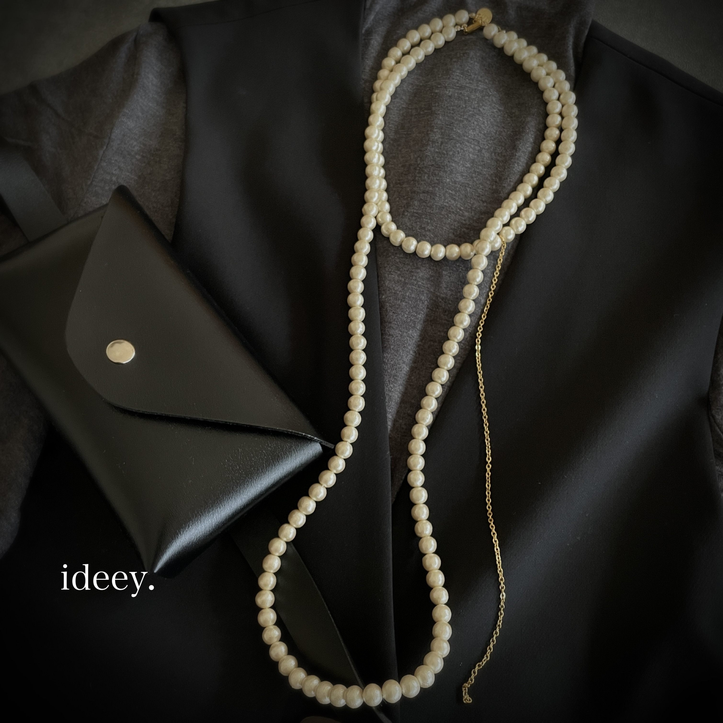 【特集掲載】コットンパール3wayロングネックレス〈574〉