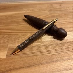 革軸ペン マルゴーレザー 本革 加藤金属 ペン・筆記用具 246Leather