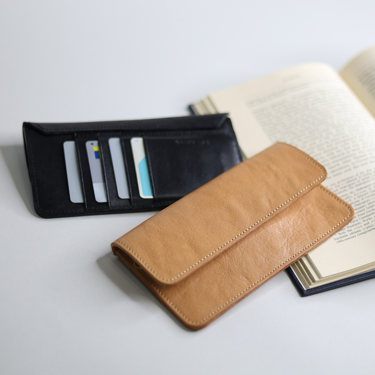 スリム 長財布 フラグメントケース カード 牛革 メンズ レディース カジュアル 定期 カードケース gl-00011
