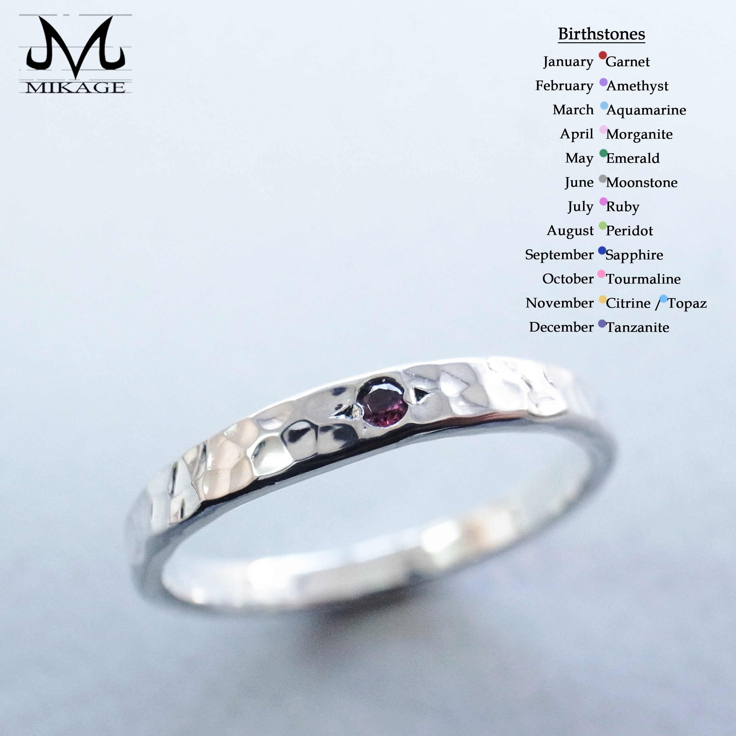 《My Little Birthstone*》 選べる誕生石