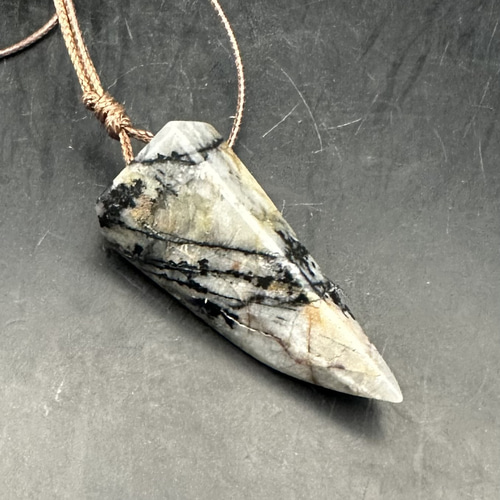 2026.1.24 神道教最強護符雨漸耳符　新潟石英岩玉 2026.1.24 神道教最強護符雨漸耳符 新潟石英岩玉 ネックレス