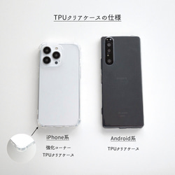 多機種対応 【 TPU クリアケース ハート ドット 】 ケース単品 トチカン iPhone android FS04U 4枚目の画像